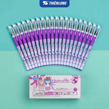 Hộp 20 bút gel điểm 10 Thiên Long TP-GEL01 - Mực tím